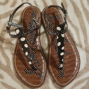 Sam Edelman thongs strapped Sandals in great used